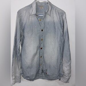 Scotch and Soda size medium striped button down